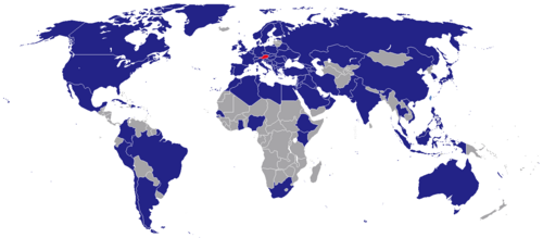 Diplomatic missions of Austria